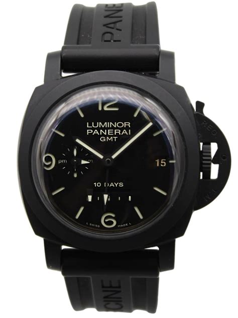 panerai luminor 1950 10 days gmt ceramica|Panerai Luminor 1950 3 days.